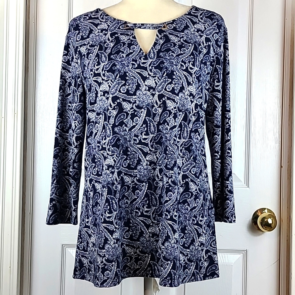 Magnolia Grace Paisley Print Blouse